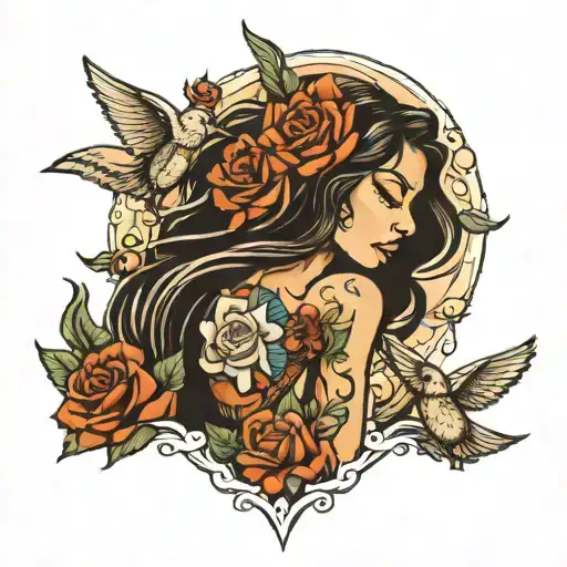 Brown Chicana Woman And The Fall Of The Angels