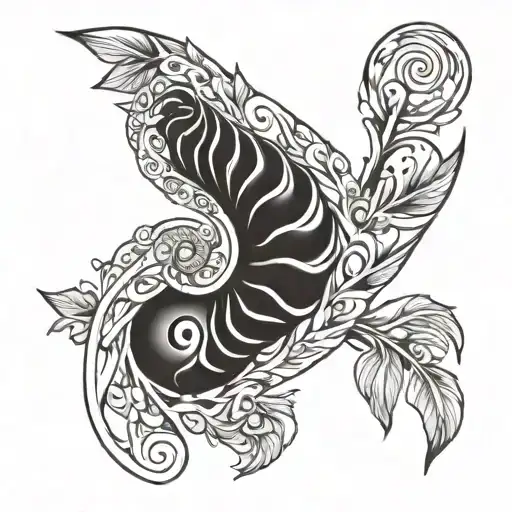 Fibonacci Spiral Organic