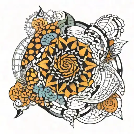 Fibonacci Spiral Science Sacred Geometry