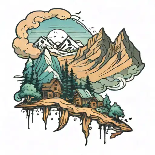 Country Style Mountains