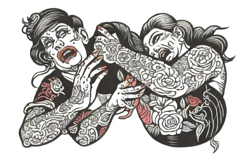 Lesbian Hand Choking