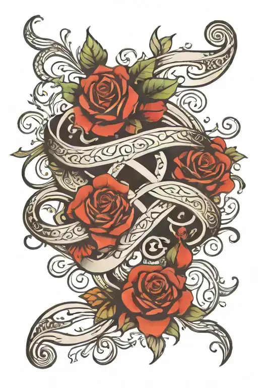 Infinity Symbol With Names