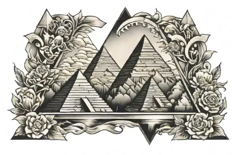 Pyramid Scenery Inner Upper Arm