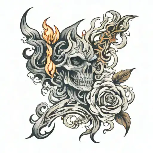 Flame And Smoke