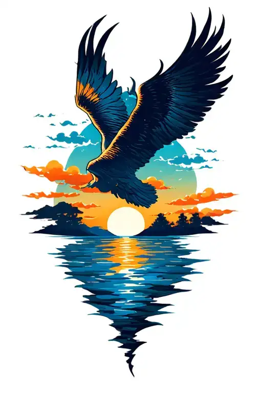 Stormy Sky Transitioning To A Rising Sun Rising