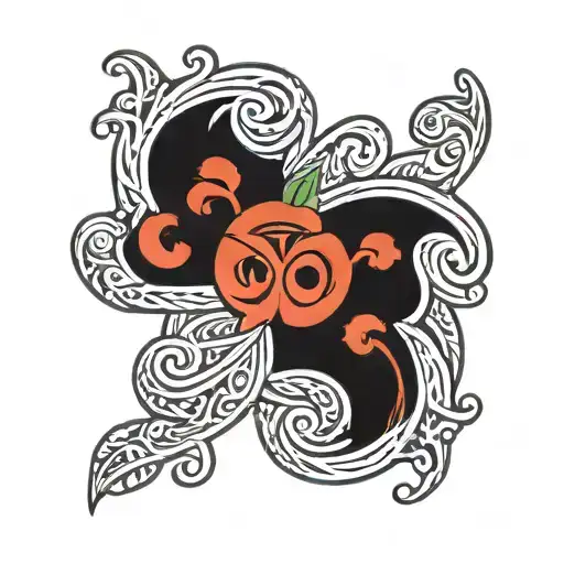 Finnish Luck Symbol Intertwined