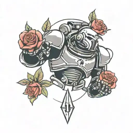 Spacemarine And Roses