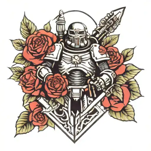 Spacemarine And Roses