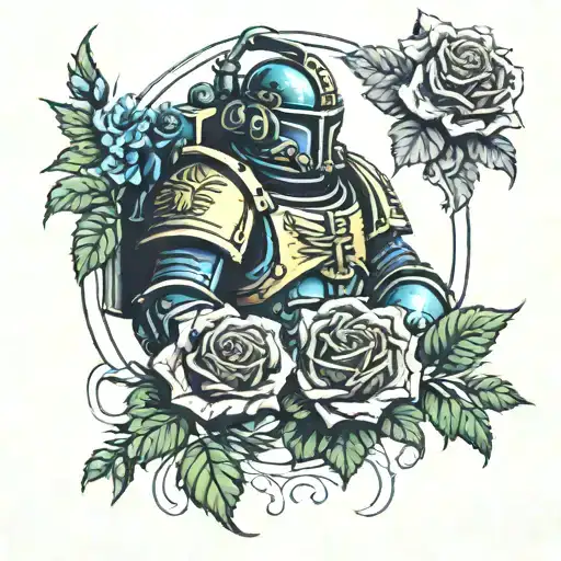 Spacemarine And Roses