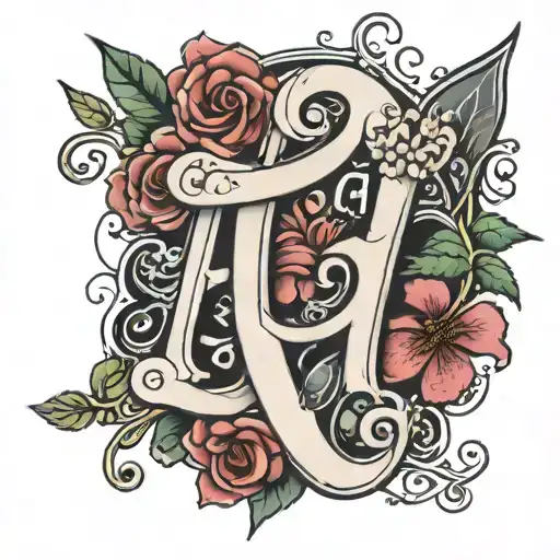 Letters Aja And Eda