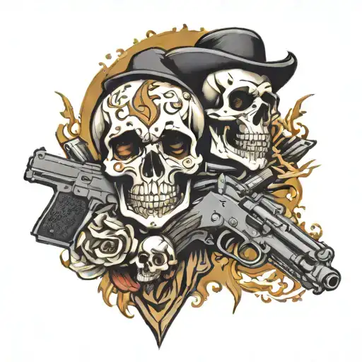 Skulls And Guns