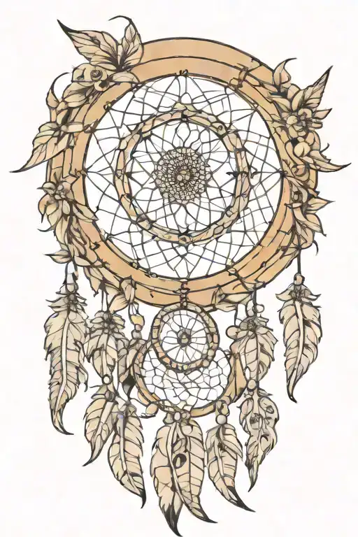 Dream Catcher Entangled With Lots