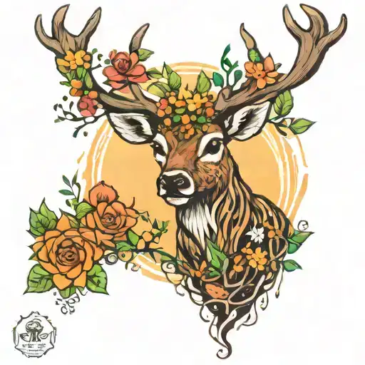 Samba Stag In Bush