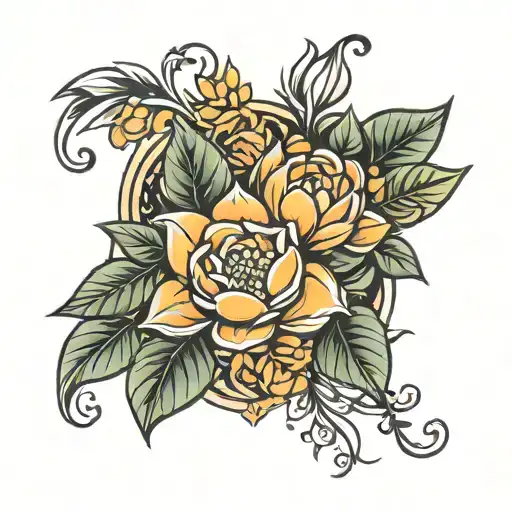 Orange Garland
