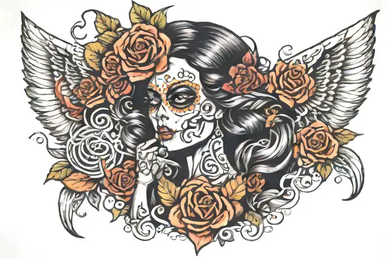 Lady Pic Santa Muertei