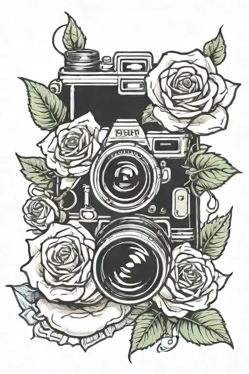 Rose And Sony Camera