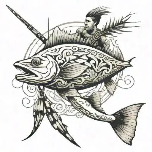 Diver With A Spearfish