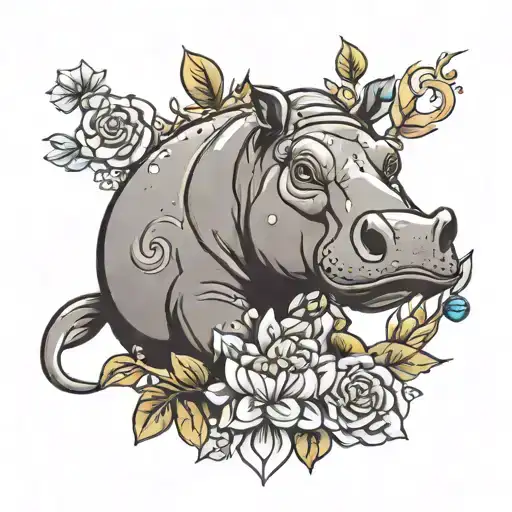 Hippo Surrounded