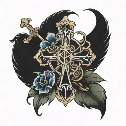 Cross And Name
