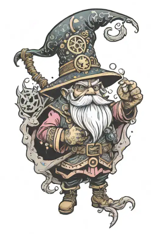 Necromancer Space Wizard Gnome