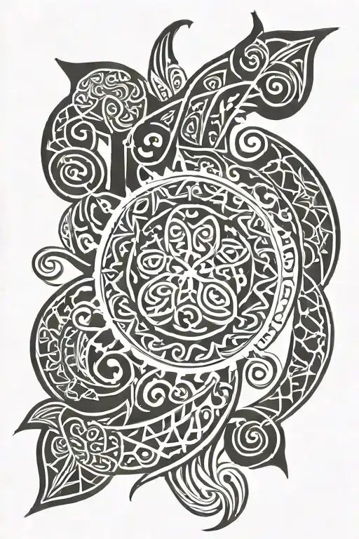 Omani Irish Tribal Symbols