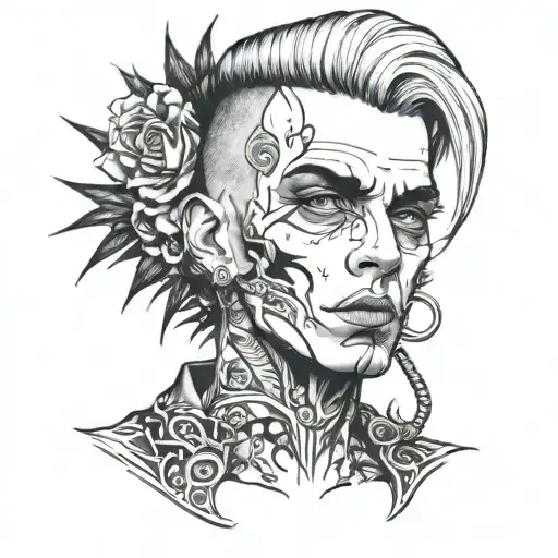 Male Punk Portrait