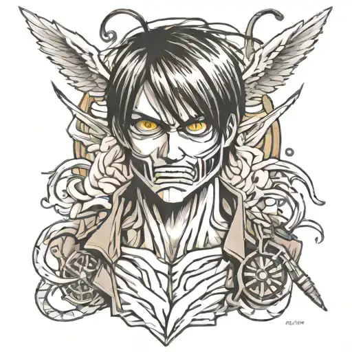 Eren Jeager Attack On Titan