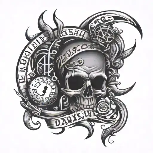 Dark Trash Lettering