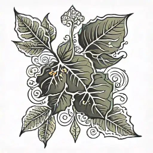 Intricate Fig Leaf