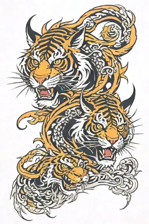 Dragon And Tiger