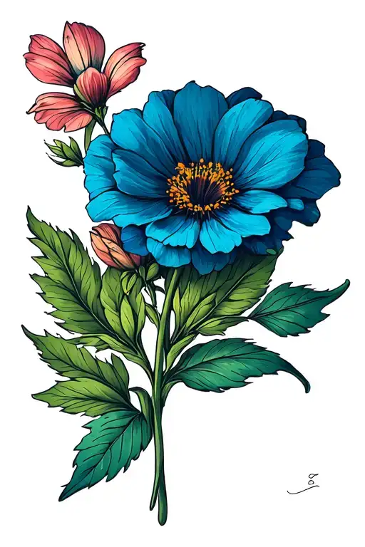 February And July Birth Flower