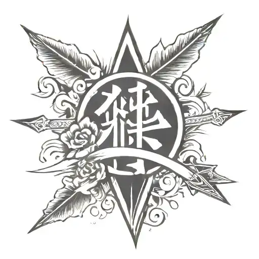 Susume Kanji With Arrow