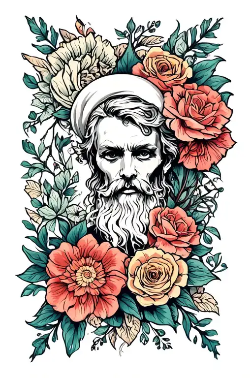 Litchenstein Arm Sleeve Tattoo Design