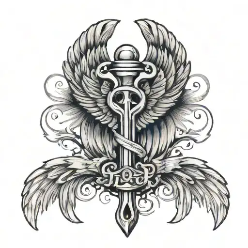 Wings With Feathers As Wrenches Incorporated