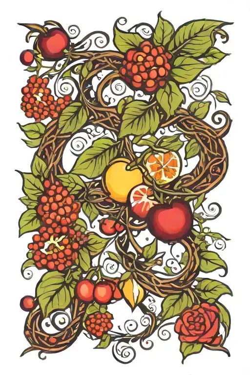 Nine Fruits Of The Holy S Pirit Vine Intertwined