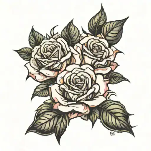 Roses Lined