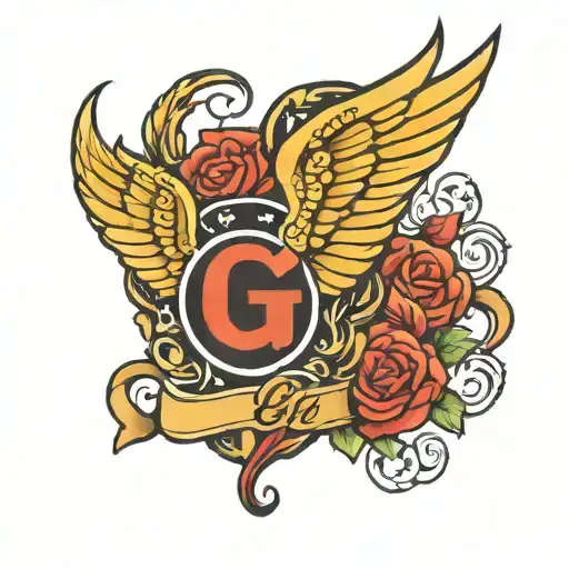 Georgia G Logo With Wings