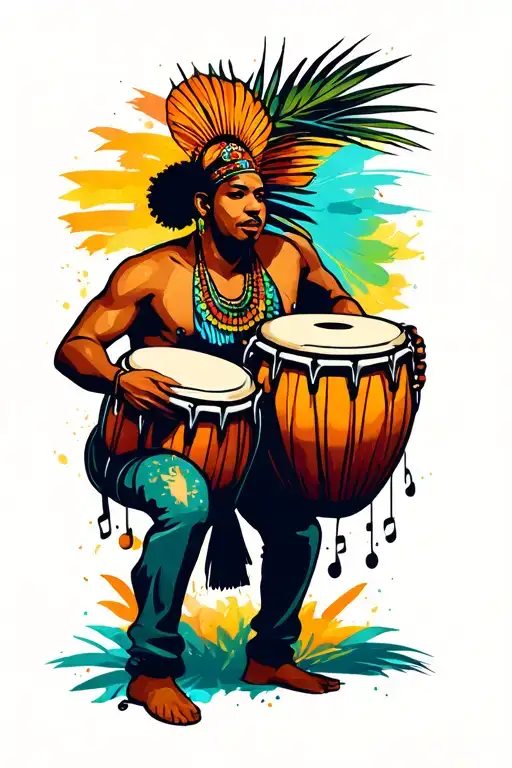 Congas Music With Maguia And Art