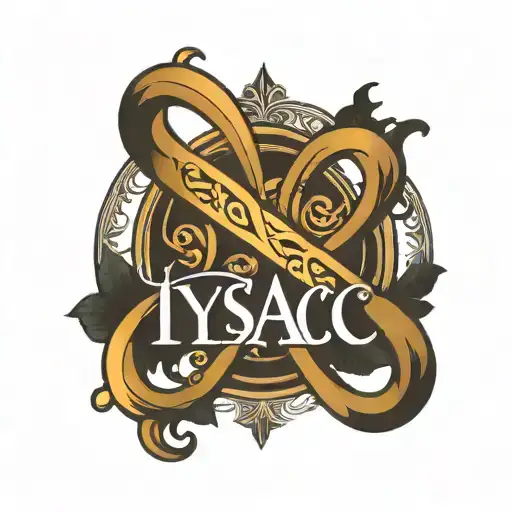 Infinity Sign With The Name Iysac