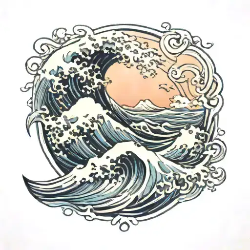 The Wave Returns To The Ocean