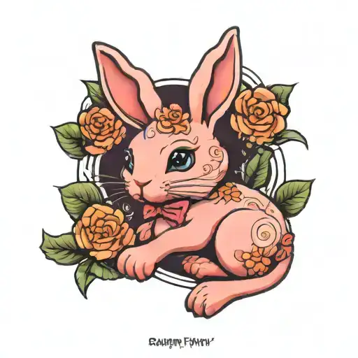 Ralphy Pink Bunny