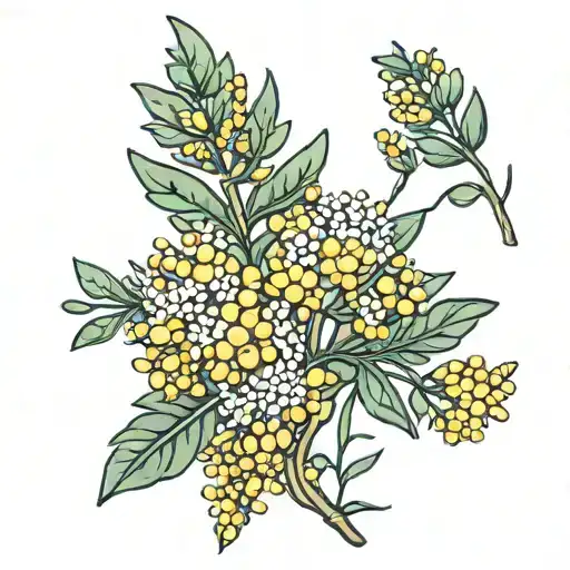 Wattle Flower
