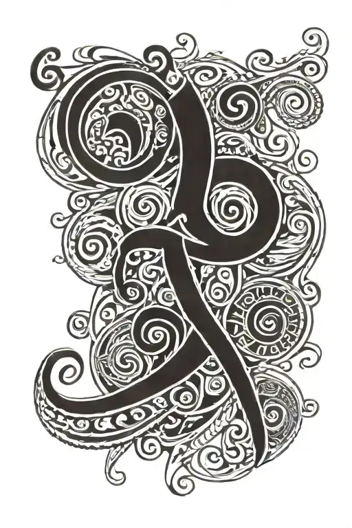 The Triskelion Symbol Incorporating Spirals