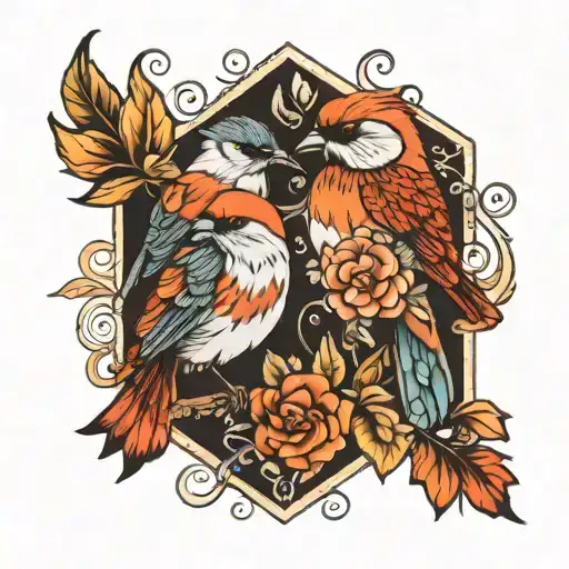 Quilting And Huming Birds