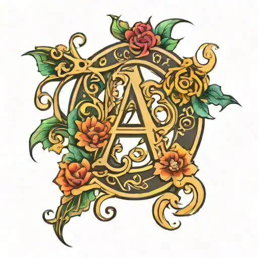 Creative Number Alphabet Combination 2C