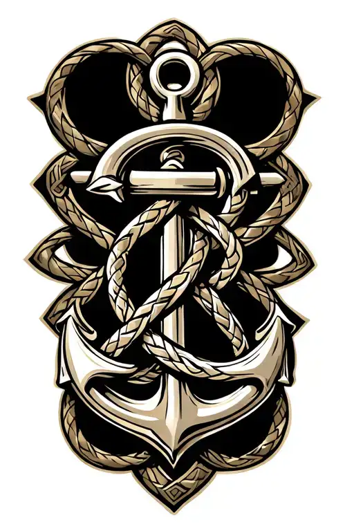 Celtic Love Knot Anchor Time