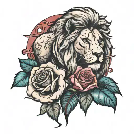 Rose And Lion