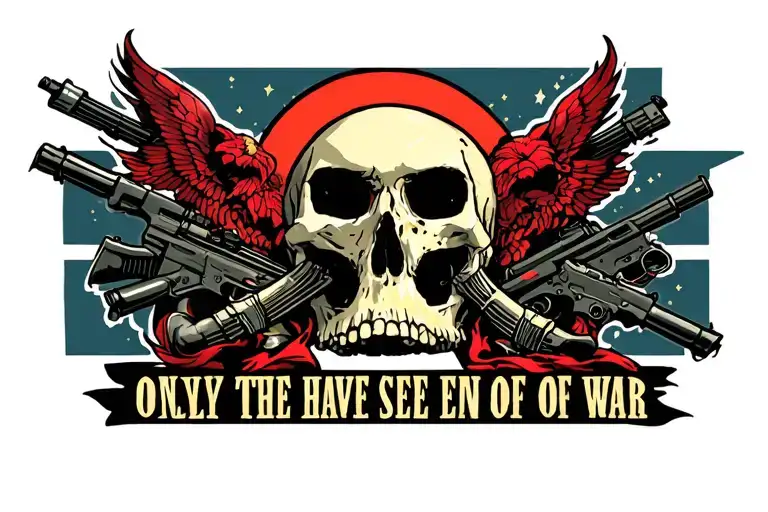 Saying Only The Dead Have Seen The End Of War