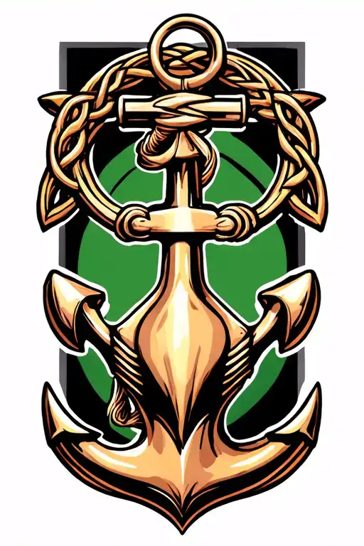 Celtic Claddagh Ring Anchor