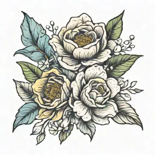 Birth Flower Bouquet